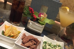 Holiday Drinks and Snacks at the Ritz Carlton Orlando