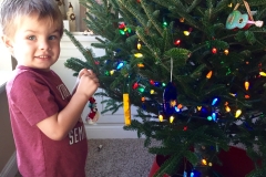 Sawyer Hanging Christmas Ornament