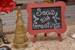 Seas and Greetings Holiday SIgn