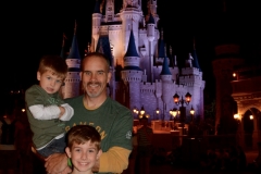 Magic Kingdom Castle at Night