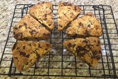 Chocolate Chip Breakfast Scones