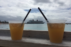 Disney Dream Castaway Cay Head\'s Up Bar Ship View