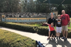 Grand Californian Hotel Sign