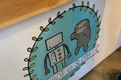 Robot vs. Sloth Store Seattle