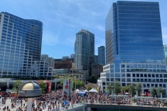 Disney Wonder Cabanas Overlooking Vancouver