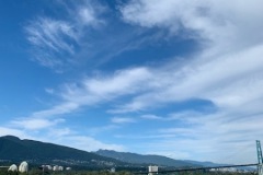 Disney Wonder Sails Out of Port of Vancouver