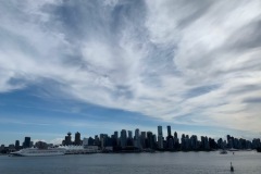 Disney Wonder Sails Out of Port of Vancouver