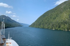 Disney Wonder Alaska Cruise Day at Sea - Alaska Scenery