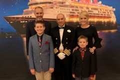 Disney Wonder Alaska Cruise Day at Sea - Captains Gathering