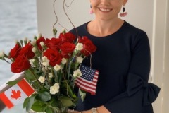 Disney Wonder Alaska Cruise Day at Sea - Veranda Flowers