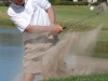 Tom Hayes bunker shot on 18