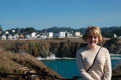 Mendocino Downtown Costal Overlook