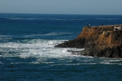 Pacific Ocean Waves & Skyline